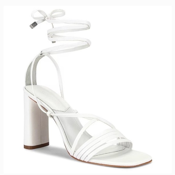 Schutz “Glenna” White Strappy Sandals Size 8 EUC! - Picture 1 of 16